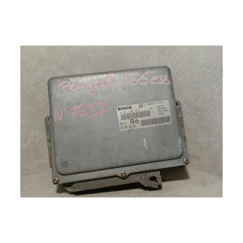 Calculateur PEUGEOT 106 PHASE 1 d’occasion
