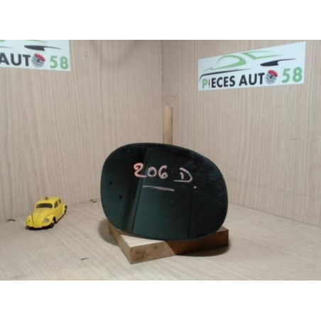 Glace retroviseur droit PEUGEOT 206 PHASE 1 d’occasion