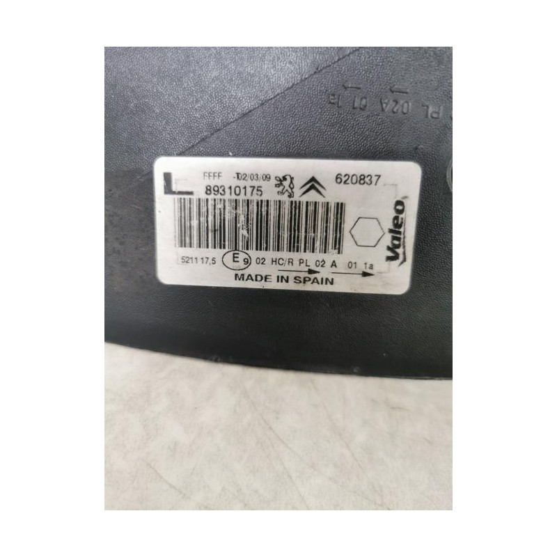 Optique avant principal gauche (feux)(phare) CITROEN XSARA PICASSO PHASE 1 d’occasion