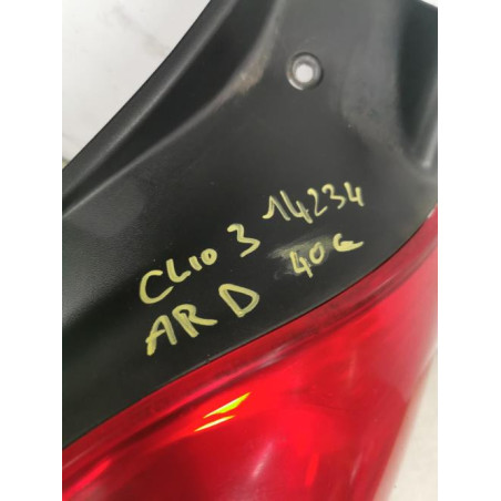 Feu arriere principal droit (feux) RENAULT CLIO 3 PHASE 1 d’occasion