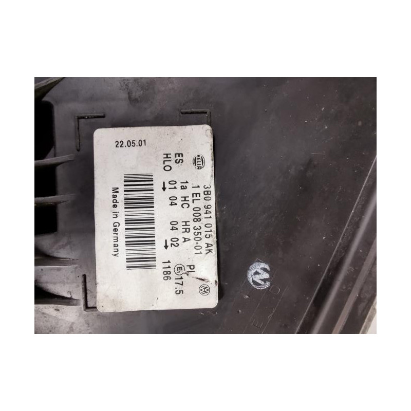 Optique avant principal gauche (feux)(phare) VOLKSWAGEN PASSAT 4 PHASE 2 d’occasion