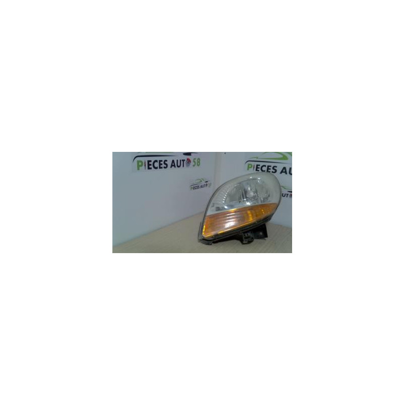 Optique avant principal gauche (feux)(phare) RENAULT KANGOO 1 PHASE 2 d’occasion