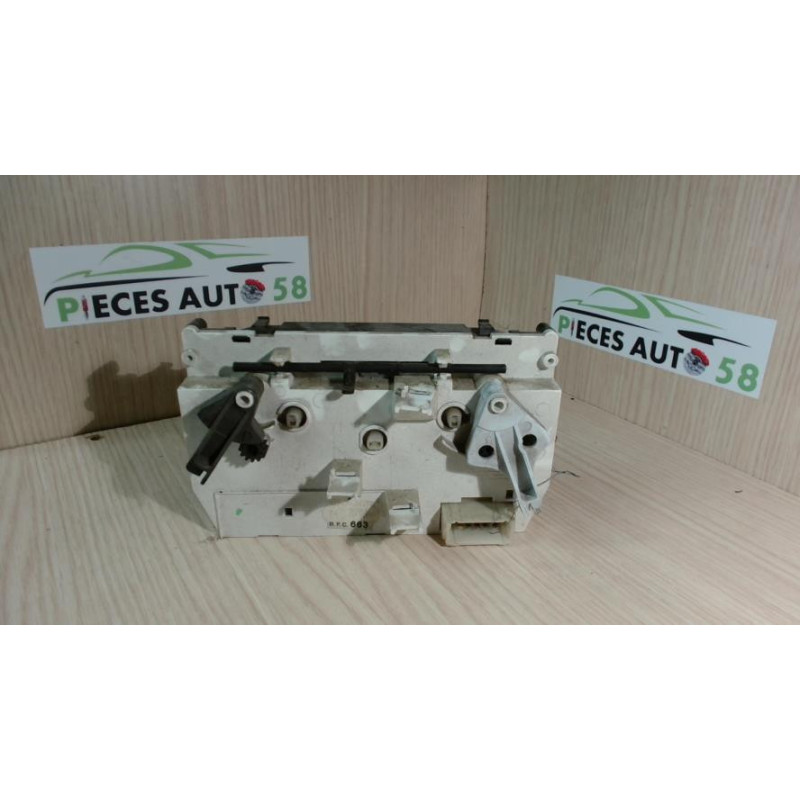 Commande chauffage PEUGEOT 206 PHASE 1 d’occasion