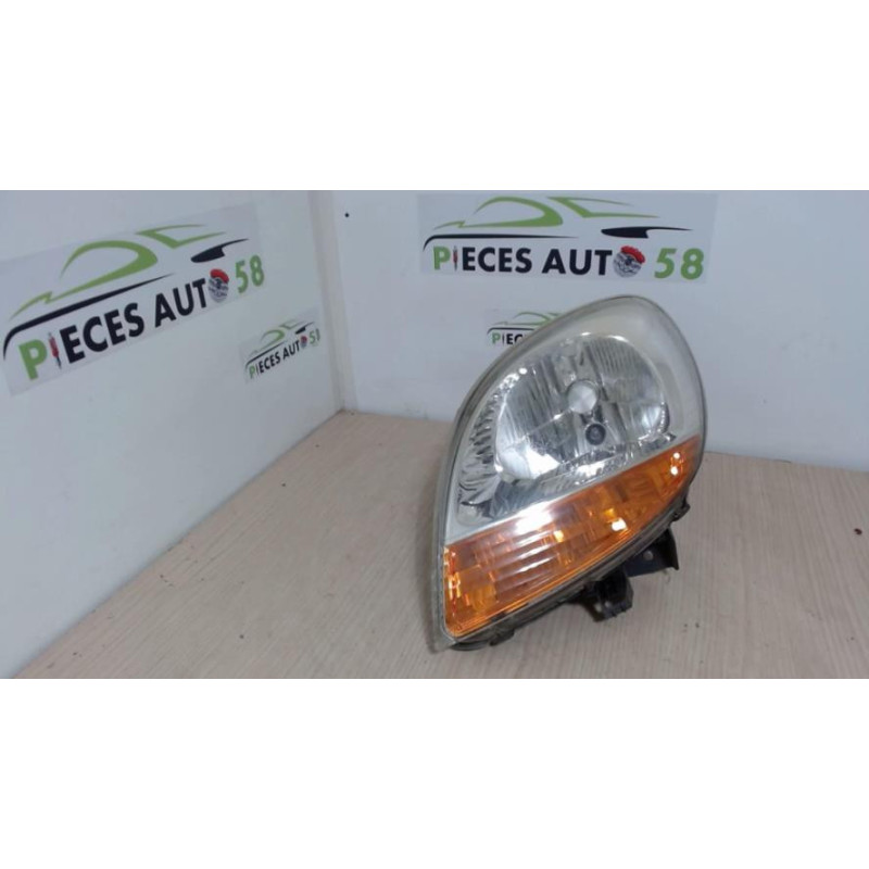 Optique avant principal gauche (feux)(phare) RENAULT KANGOO 1 PHASE 2 d’occasion