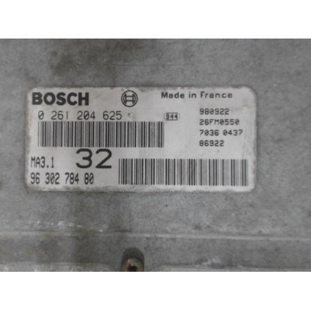 Calculateur PEUGEOT 1.0I 50 8V d’occasion
