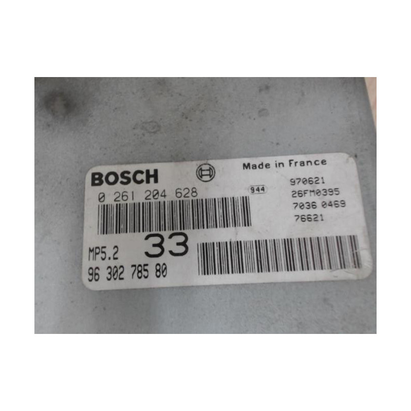 Calculateur PEUGEOT 306 PHASE 1 d’occasion