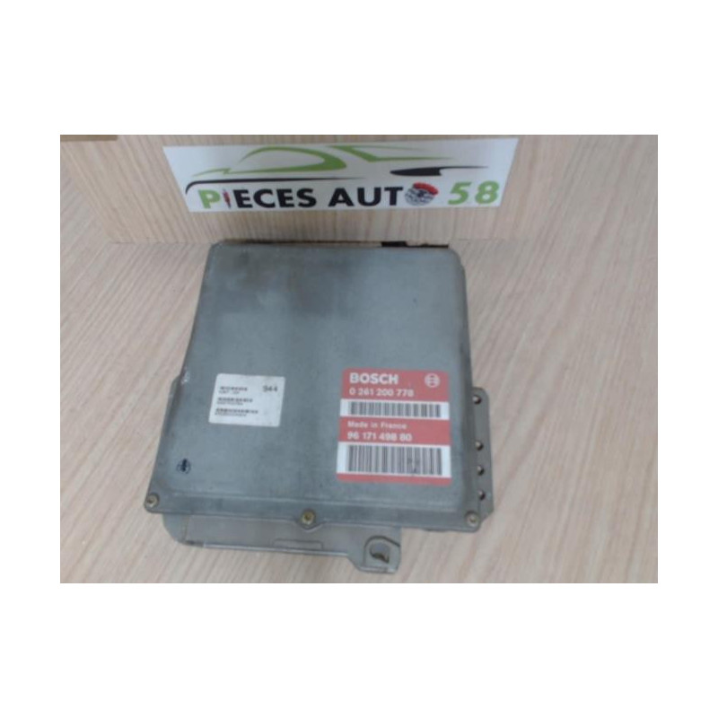 Calculateur CITROEN ZX PHASE 1 d’occasion