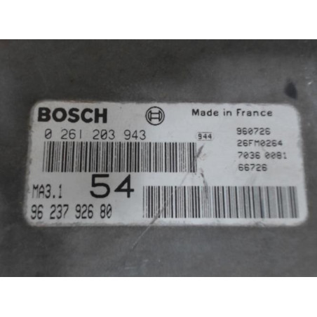 Calculateur PEUGEOT 106 PHASE 2 d’occasion