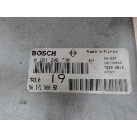 Calculateur PEUGEOT 106 PHASE 1 d’occasion