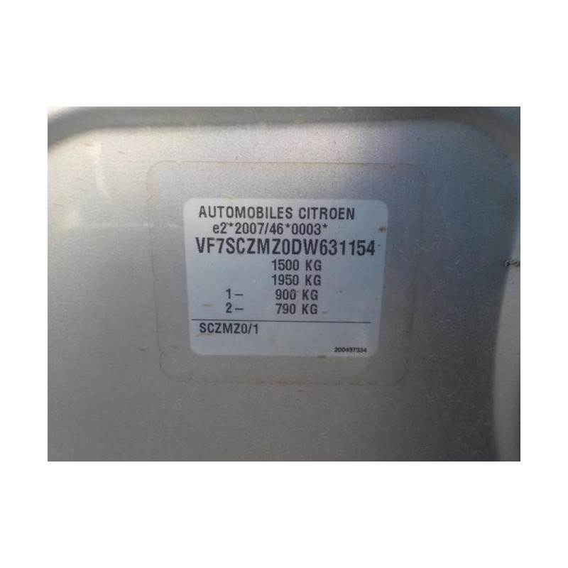 Leve vitre electrique avant gauche CITROEN C3 2 PHASE 2 d’occasion