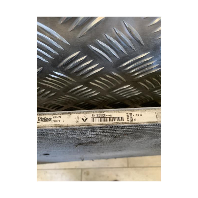 Radiateur eau RENAULT MEGANE 4 PHASE 1 d’occasion