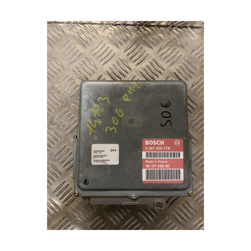 Calculateur moteur PEUGEOT 306 PHASE 1 d’occasion