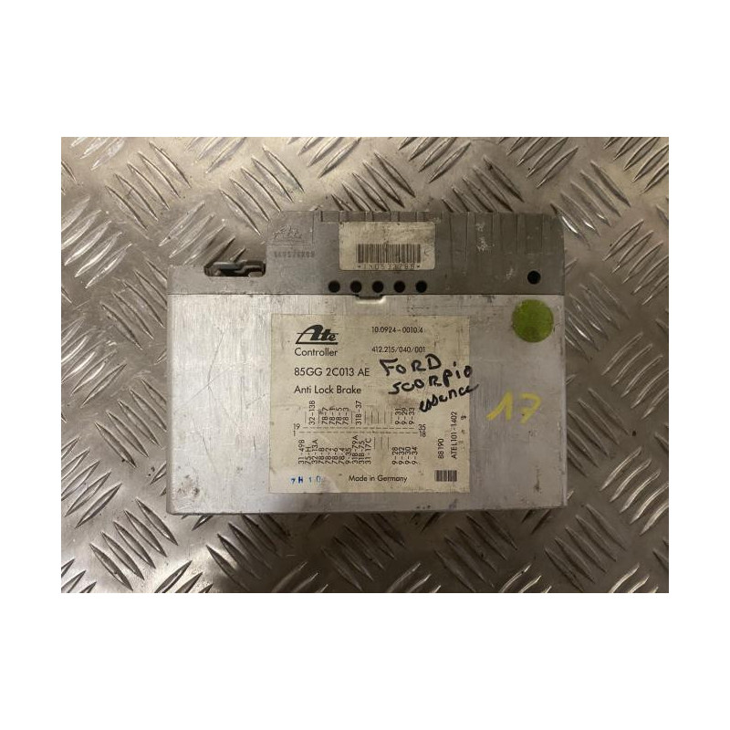 Calculateur FORD SCORPIO 1 PHASE 1 d’occasion
