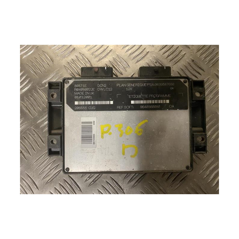 Calculateur moteur PEUGEOT 306 PHASE 1 d’occasion
