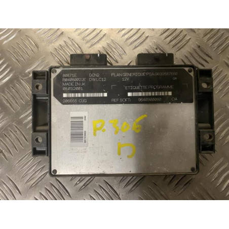 Calculateur moteur PEUGEOT 306 PHASE 1 d’occasion