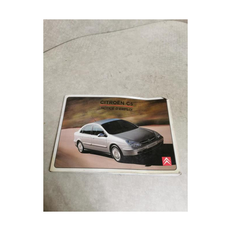 Notice d'utilisation CITROEN C5 1 PHASE 1 d’occasion
