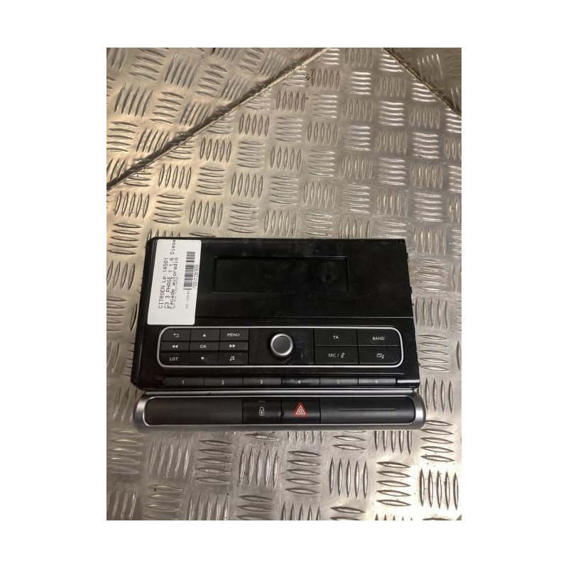 Facade autoradio CITROEN C3 3 PHASE 1 d’occasion
