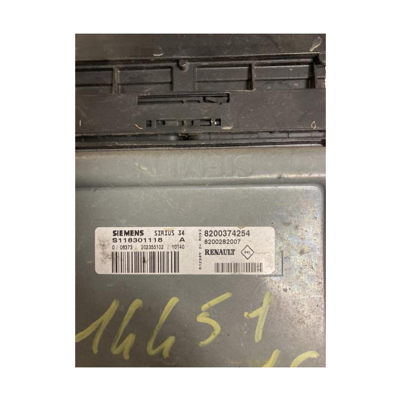 Calculateur moteur RENAULT CLIO 2 CAMPUS PHASE 2 d’occasion