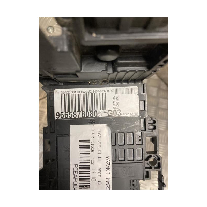 Boitier bpga CITROEN C4 2 PHASE 1 d’occasion