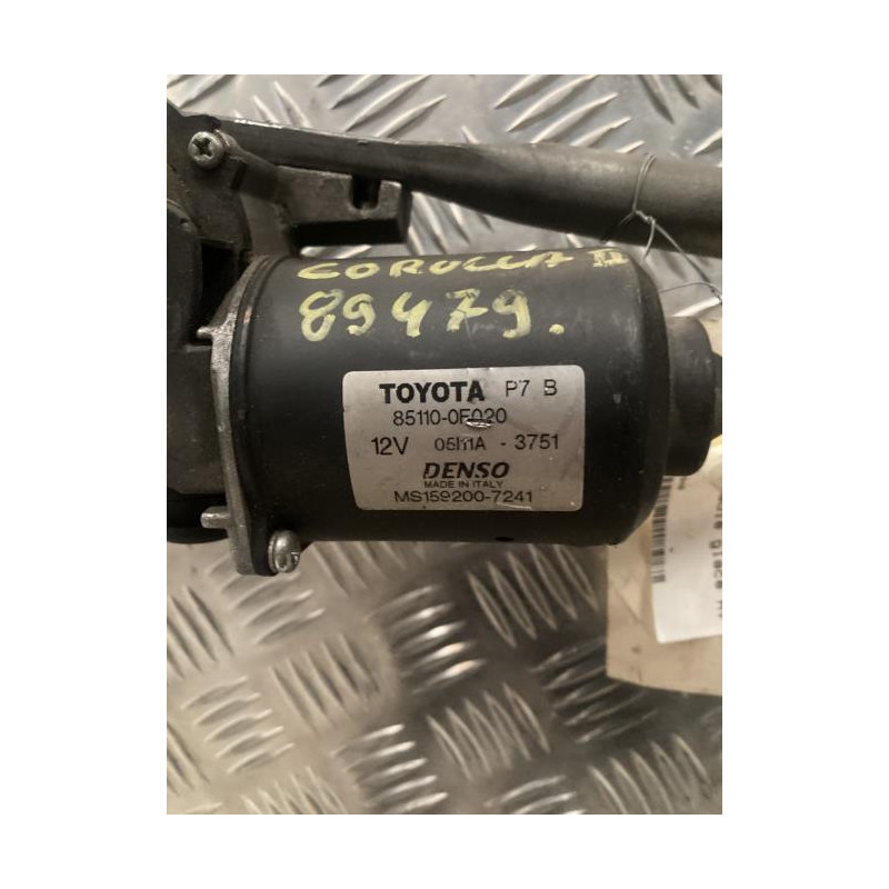 Moteur essuie glace avant TOYOTA COROLLA VERSO 2 PHASE 2 d’occasion
