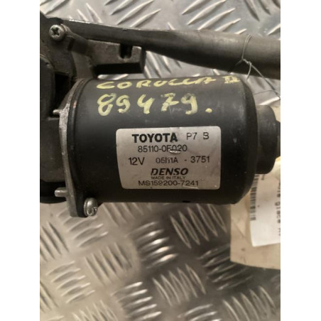 Moteur essuie glace avant TOYOTA COROLLA VERSO 2 PHASE 2 d’occasion