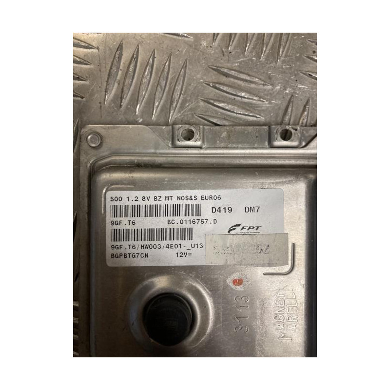 Calculateur moteur FIAT 500 2 PHASE 1 d’occasion