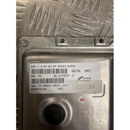 Calculateur moteur FIAT 500 2 PHASE 1 d’occasion