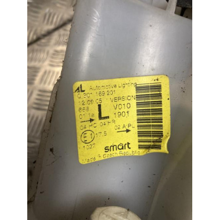 Optique avant principal gauche (feux)(phare) SMART FORTWO 1 PHASE 2 COUPE d’occasion