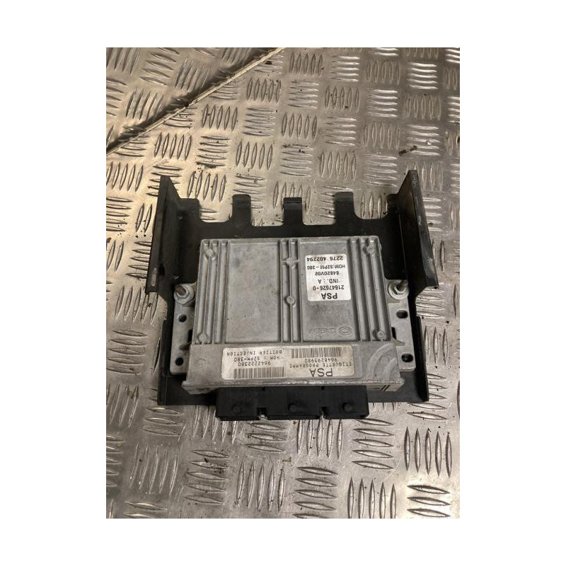 Calculateur moteur CITROEN C3 1 PHASE 1 d’occasion