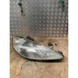 Optique avant principal droit (feux)(phare) PEUGEOT 206 PHASE 1 d’occasion