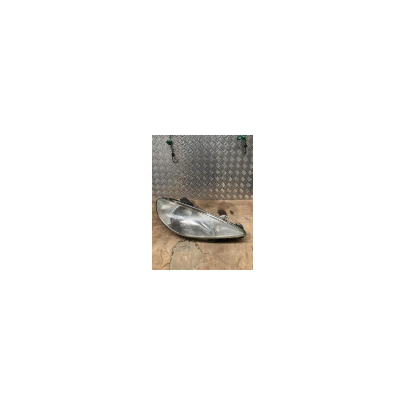 Optique avant principal droit (feux)(phare) PEUGEOT 206 PHASE 1 d’occasion