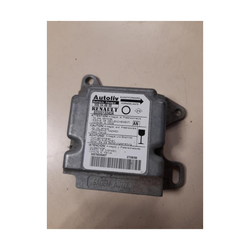 Boitier air bag RENAULT TWINGO 1 PHASE 1 d’occasion