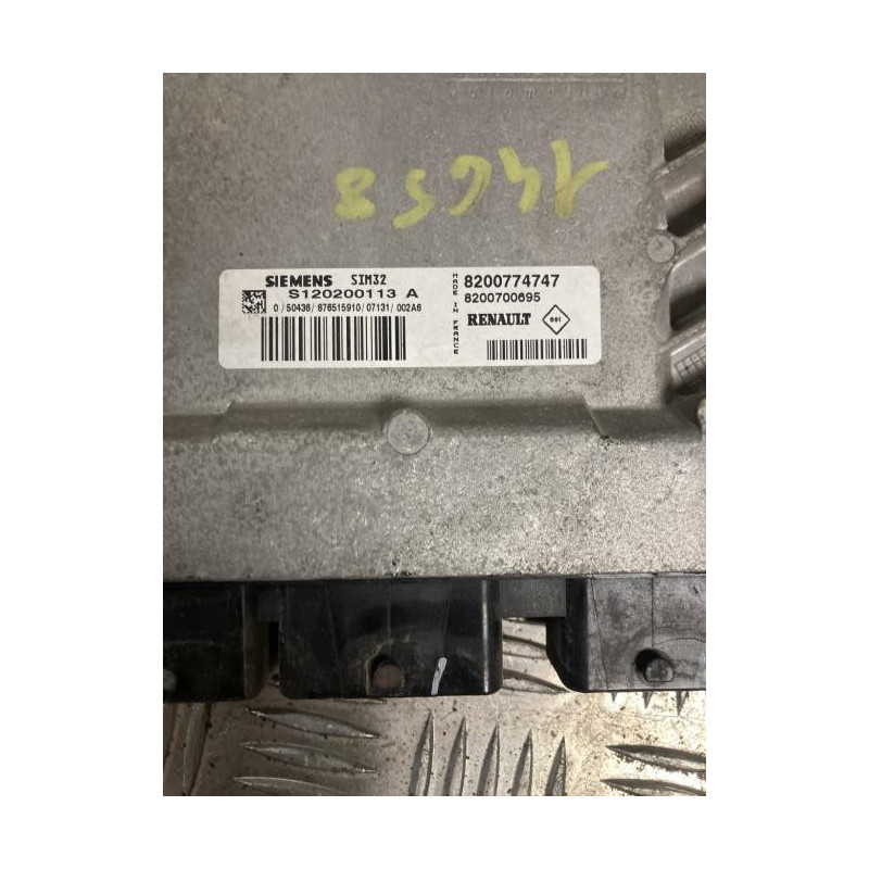 Calculateur moteur RENAULT TWINGO 2 PHASE 1 d’occasion