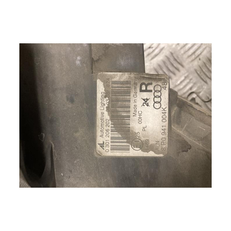 Optique avant principal droit (feux)(phare) AUDI A3 2 PHASE 1 d’occasion