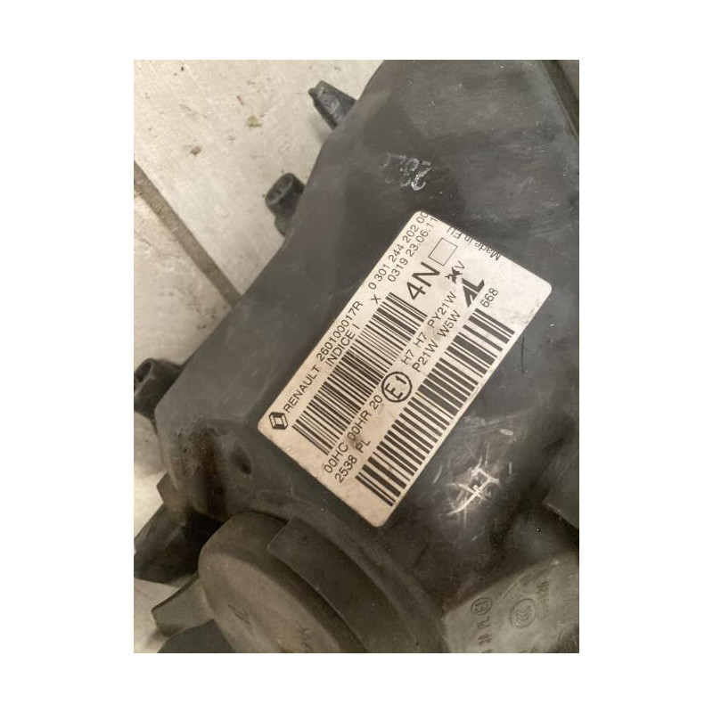 Optique avant principal droit (feux)(phare) RENAULT MEGANE 3 PHASE 1 BREAK d’occasion