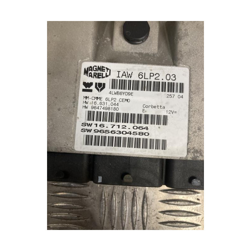 Calculateur moteur PEUGEOT 206 PHASE 2 d’occasion