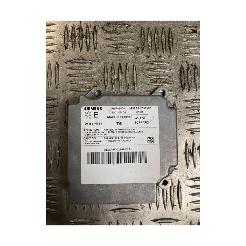 Boitier air bag PEUGEOT 307 PHASE 1 d’occasion