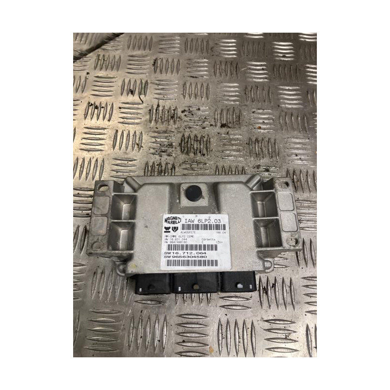 Calculateur moteur PEUGEOT 206 PHASE 2 d’occasion