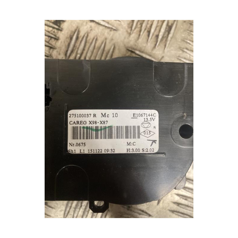 Commande chauffage RENAULT CAPTUR 1 PHASE 1 d’occasion