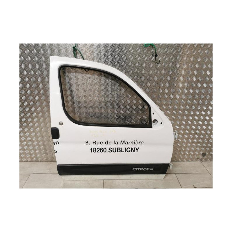 Porte avant droit CITROEN BERLINGO 1 PHASE 1 d’occasion