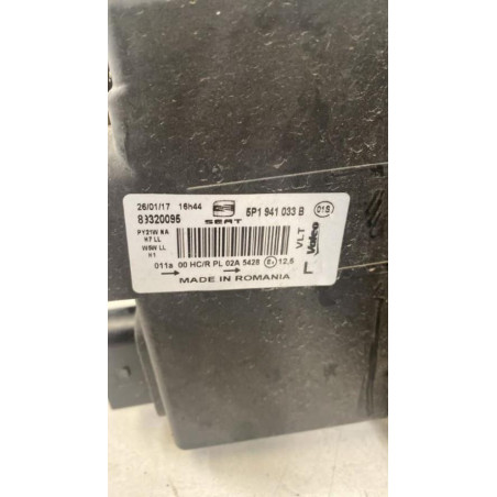 Optique avant principal gauche (feux)(phare) SEAT TOLEDO 3 d’occasion