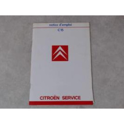 Notice d'utilisation CITROEN  d’occasion