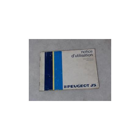 Notice d'utilisation PEUGEOT  d’occasion