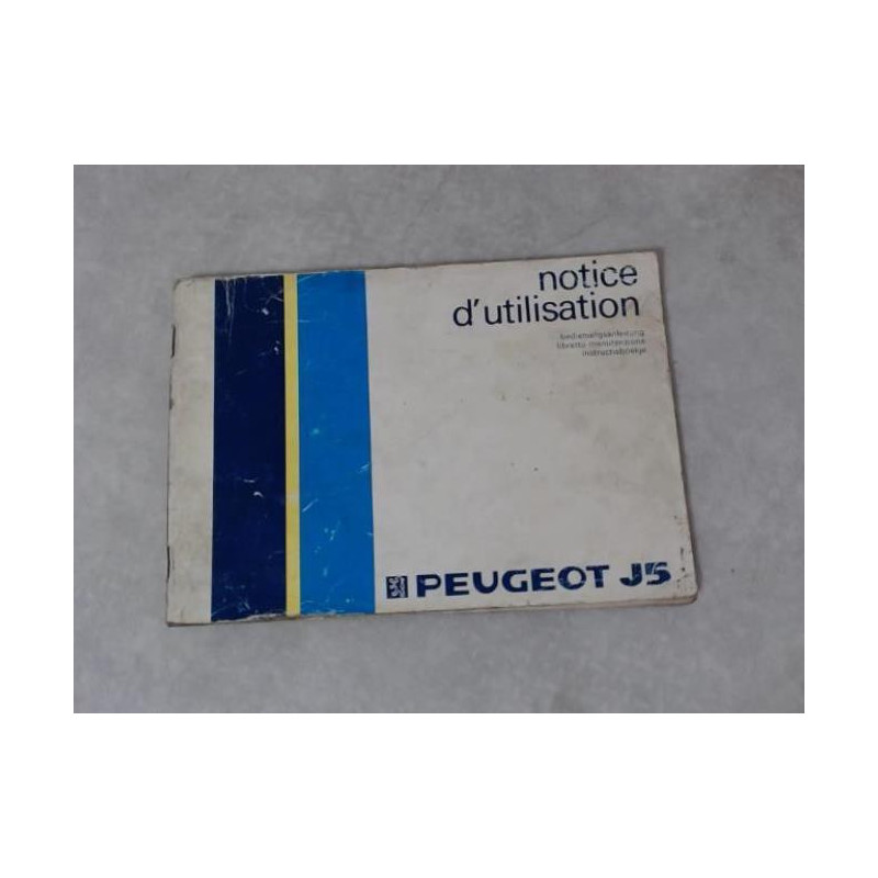 Notice d'utilisation PEUGEOT  d’occasion