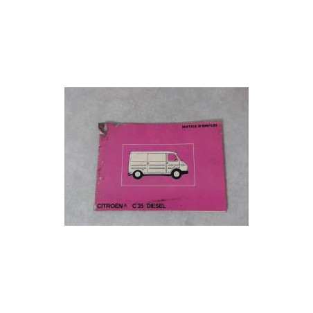 Notice d'utilisation CITROEN  d’occasion