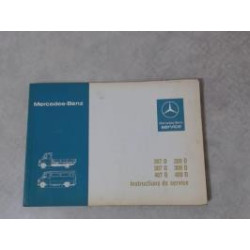 Notice d'utilisation MERCEDES 207D d’occasion