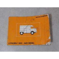 Notice d'utilisation CITROEN 1600 d’occasion