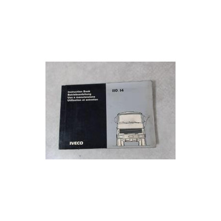 Notice d'utilisation IVECO 110.14 d’occasion