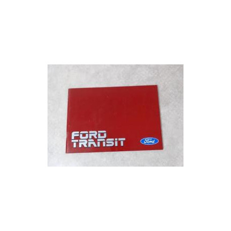 Notice d'utilisation FORD  d’occasion