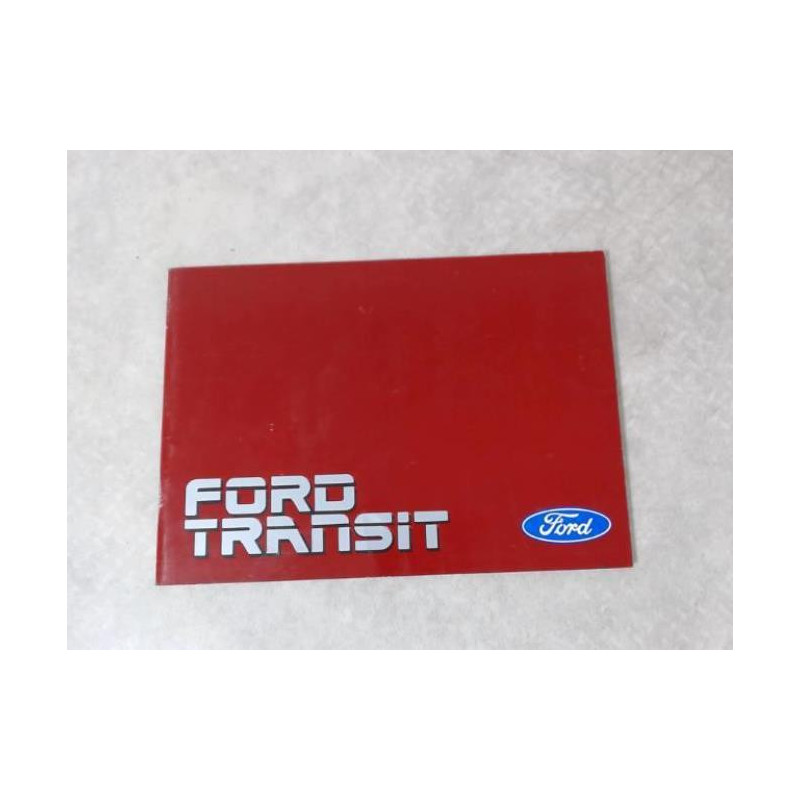 Notice d'utilisation FORD  d’occasion